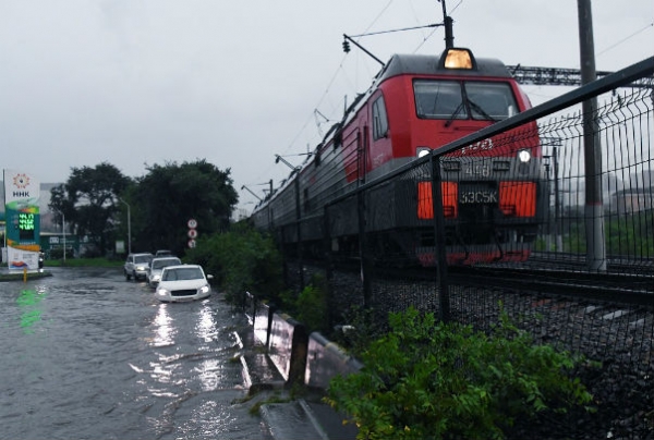 В Приморье введен режим чрезвычайной ситуации (ЧС) из-за сильных дождей